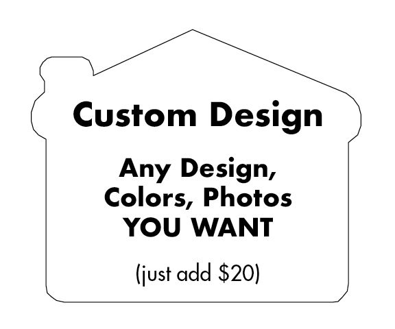Realtor House Shaped Magnet Calendars